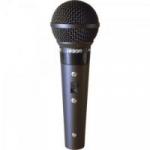 Microfone Profissional Com Fio Cardióide Preto Fosco SM58 B LESON