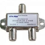 Divisor Satélite 1/2 900-2400 MHz GENÉRICO Divisor Satélite 1/2 900-2400 MHz GENÉRICO