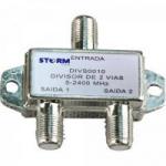 Divisor Satélite 1/2 900-2400 MHz GENÉRICO Divisor Satélite 1/2 900-2400 MHz GENÉRICO
