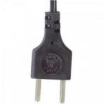 Rabicho 2x20 AWG / 2x0,50mm² 1,5 Metros Preto MULT CABO