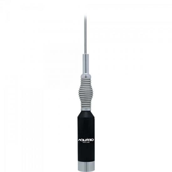 Antena Móvel 5/8 VHF 2m com Mola M-410C AQUÁRIO Antena Móvel 5/8 VHF 2m com Mola M-410C AQUÁRIO
