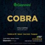 Encordoamento Para Viola GESVM Série Cobra Aço Média GIANNINI