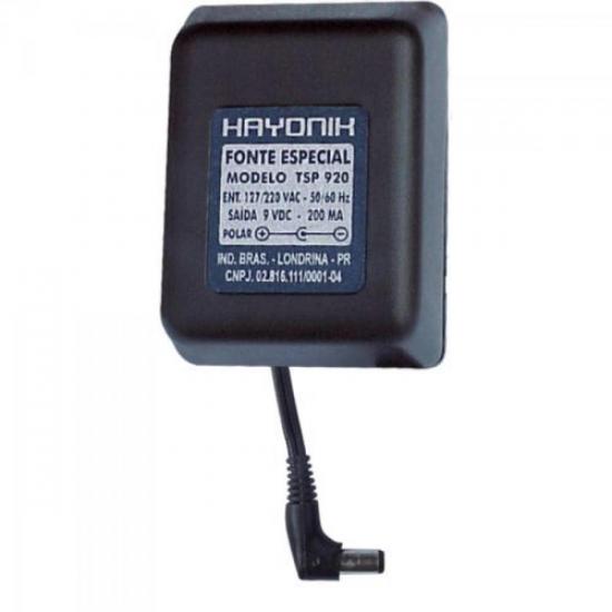Fonte Telefone sem Fio Panasonic 9VDC 200mA TSP-920 HAYONIK Fonte Telefone sem Fio Panasonic 9VDC 200mA TSP-920 HAYONIK