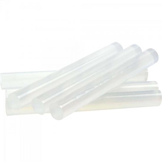 Cola de Silicone em Bastão 7mm 30cm GENÉRICO Cola de Silicone em Bastão 7mm 30cm GENÉRICO