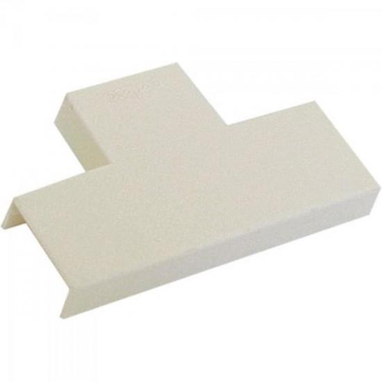 Derivação para Canaleta Tipo T 20 x 10mm GENÉRICO Derivação para Canaleta Tipo T 20 x 10mm GENÉRICO