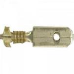 Terminal Macho 6,3mm p/Fio 1mm a 2,5mm ETE-7028 GENÉRICO