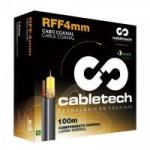 Coaxial Rolo RFF 4mm Bipolar 85% Branco Rolo 100m CABLETECH