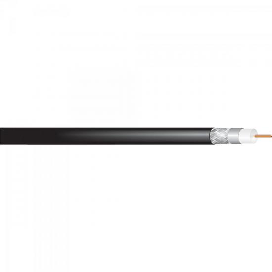 Coaxial RGE 58 75% Preto Rolo 100m CABLETECH Coaxial RGE 58 75% Preto Rolo 100m CABLETECH