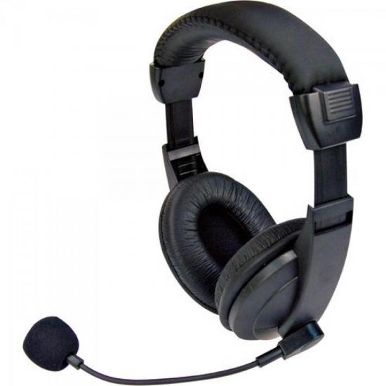Headset Voicer Confort MI-2260 Preto C3 TECH Headset Voicer Confort MI-2260 Preto C3 TECH