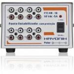 Fonte FTCAM-16 12VDC 5A Para Minicâmeras HAYONIK