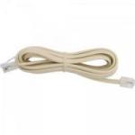 Extensão para Telefone/Fax RJ11 2 Metros 6X2 Bege GENÉRICO