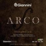 Encordoamento Para Violino GEAVVA Série Arco Aço Médio GIANNINI