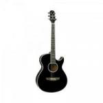Violão Eletroacústico Aço AW53C Preto STRINBERG