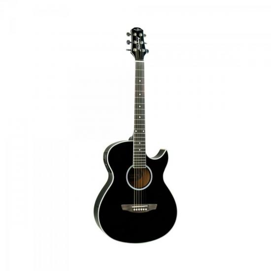 Violão Eletroacústico Aço AW53C Preto STRINBERG Violão Eletroacústico Aço AW53C Preto STRINBERG