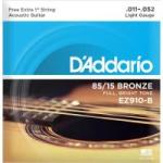 Encordoamento Para Violão EZ-910 Aço 0.11 D'ADDARIO Encordoamento Para Violão EZ-910 Aço 0.11 D'ADDARIO