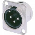 Conector Macho XLR NC3MDL1 NEUTRIK