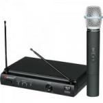 Microfone de Mão Sem Fio KRU301 Preto KARSECT