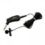 Microfone de Eletreto Ominidirecional Com Fio Lapela EM1 Preto YOGA Microfone de Eletreto Ominidirecional Com Fio Lapela EM1 Preto YOGA
