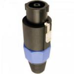 Conector Speakon Macho SPKN8-115 8 Polos Azul HYX