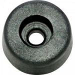 Pé de Borracha Para Caixa Mini B20 Preto LUDOVICO Pé de Borracha Para Caixa Mini B20 Preto LUDOVICO