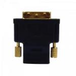 Adaptador DVI Macho para HDMI Fêmea GENÉRICO Adaptador DVI Macho para HDMI Fêmea GENÉRICO