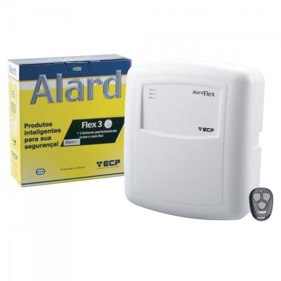 Central Alarme 3 Setores AlardFlex 3 ECP Central Alarme 3 Setores AlardFlex 3 ECP