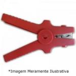 Garra Bateria Médio GI30 Vermelho FUSIBRAS