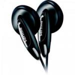 Fone de Ouvido Estéreo SHE1360/55 Preto PHILIPS Fone de Ouvido Estéreo SHE1360/55 Preto PHILIPS