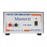 Fonte FTE1205 MASTER 12VDC 5A Estabilizada Bornes HAYONIK