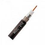 Coaxial RGE 213 Alumínio 75% Preto Rolo 100m CABLETECH Coaxial RGE 213 Alumínio 75% Preto Rolo 100m CABLETECH