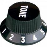 Knob para Guitarra Strato KBST 1V/2T Preto CUSTON GUITAR