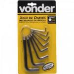 Kit de Chaves Hexagonais com 8 pç ALLEN VONDER Kit de Chaves Hexagonais com 8 pç ALLEN VONDER