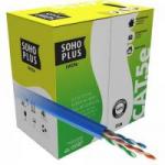 Cabo de Rede CAT5E CMX Azul CX 305M SOHOPLUS