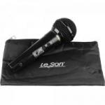 Microfone Profissional Com Fio Cardióide Preto Metálico SM58B LESON Microfone Profissional Com Fio Cardióide Preto Metálico SM58B LESON