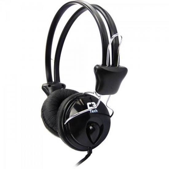 Fone de Ouvido Gamer TRICERIX Preto C3 TECH Fone de Ouvido Gamer TRICERIX Preto C3 TECH