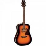 Violão Eletroacústico Folk Aço Sunburst CH887 EAGLE