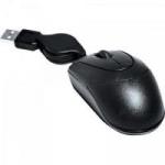 Mini Mouse com Cabo Retrátil USB 800dpi MO48 Preto MULTILASER Mini Mouse com Cabo Retrátil USB 800dpi MO48 Preto MULTILASER