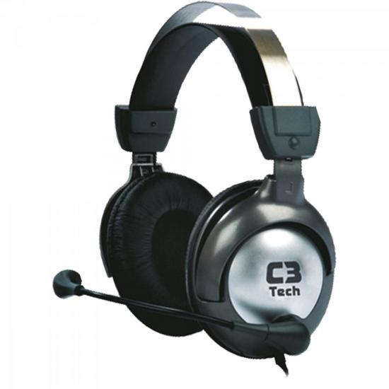 Headset Gamer Raptor MI-2870RS Preto C3 TECH Headset Gamer Raptor MI-2870RS Preto C3 TECH