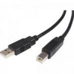 Cabo USB 2.0 A Macho + B Macho 3 Metros Preto GENÉRICO