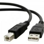 Cabo de Dados USB 2.0 A Macho x USB 2.0 B Macho 5m Preto STORM