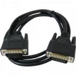 Cabo DB15 X DB15 Padrão Apple 1,8 Metros Preto PLUS CABLE