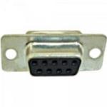 Conector Fêmea com Pinos Solda Fio DB09 GENÉRICO Conector Fêmea com Pinos Solda Fio DB09 GENÉRICO