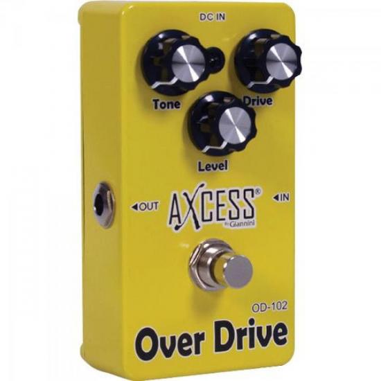 Pedal de Efeito Overdrive OD102 AXcess by GIANNINI Pedal de Efeito Overdrive OD102 AXcess by GIANNINI