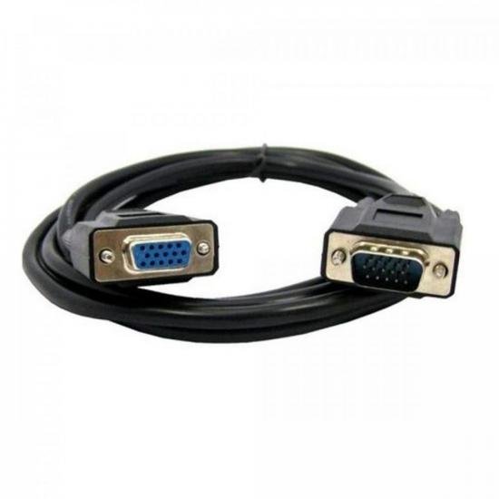 Cabo VGA HDB15M x HDB15F Extensor 1,80MT Bege GENÉRICO Cabo VGA HDB15M x HDB15F Extensor 1,80MT Bege GENÉRICO