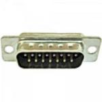 Conector Macho com Pinos DB15 GENÉRICO