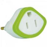 Pino Adaptador Reverso 2P + T 10A 250V Branco DANEVA