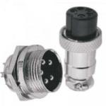 Conector Microfone Fêmea/Macho de Linha 5 Pinos GENÉRICO