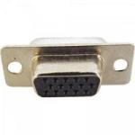 Conector HD15 Femea 3 Colunas 15 Vias GENÉRICO