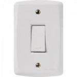 Interruptor Paralelo 4x2 com 1 Tecla Vertical 10A 250V 57145/002 Branco TRAMONTINA