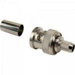 Conector BNC Macho p/ Crimpar RG59 GENÉRICO